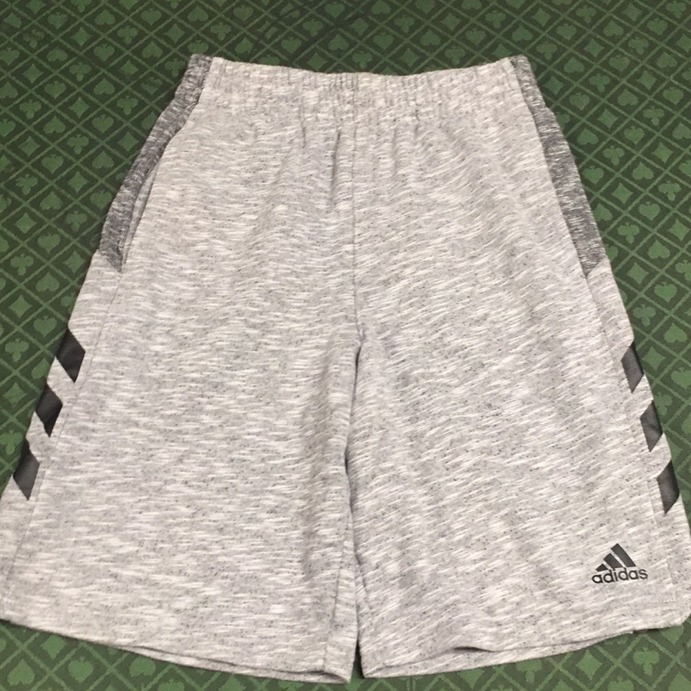 Adidas boys sweat shorts size large